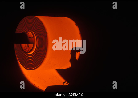 British Steel Corporation Stahl Herstellung Port Talbot Wales UK 1980er Jahre HOMER SYKES Stockfoto