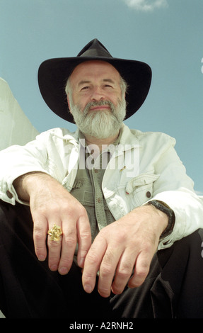 Ein Porträt von Terry Pratchett, Buchautor Stockfoto