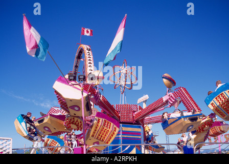 Rainbow-Vergnügungspark im Playland, Pacific National Ausstellung (PNE), Vancouver, BC, Britisch-Kolumbien, Kanada Stockfoto