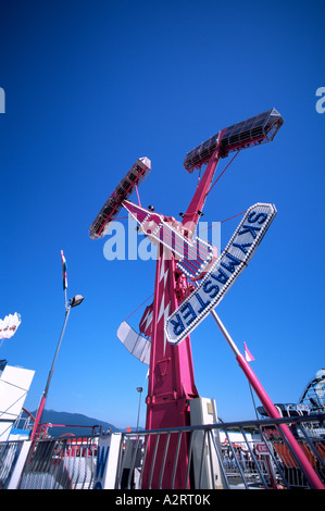 Skymaster Vergnügungspark Playland, Pacific National Ausstellung (PNE), Vancouver, BC, Britisch-Kolumbien, Kanada Stockfoto
