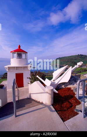 Die Trinidad Memorial Lighthouse in Trinidad Kalifornien Vereinigte Staaten USA Stockfoto