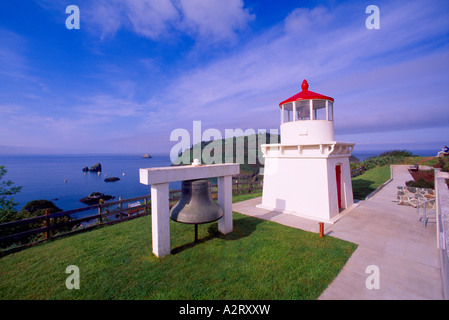 Die Trinidad Memorial Lighthouse in Trinidad Kalifornien Vereinigte Staaten USA Stockfoto