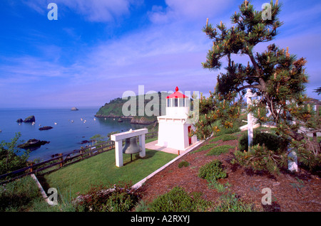 Die Trinidad Memorial Lighthouse in Trinidad Kalifornien Vereinigte Staaten USA Stockfoto