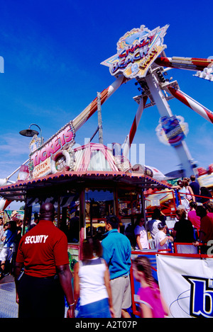 "Crazy Beach Party" Vergnügungspark Playland, Pacific National Ausstellung (PNE), Vancouver, BC, Britisch-Kolumbien, Kanada Stockfoto
