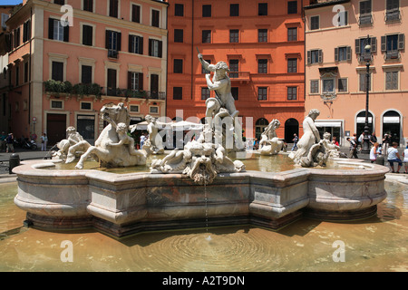 Italien, Latium, Rom, Piazza Navona (Navona Quadrat) Stockfoto