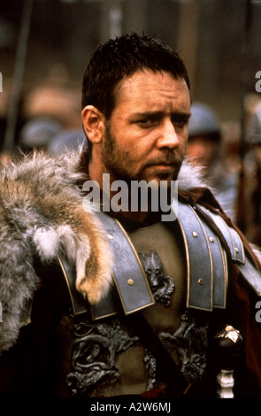 GLADIATOR 2000 Universal/DreamWorks-Film mit Russell Crowe als Maximus Stockfoto