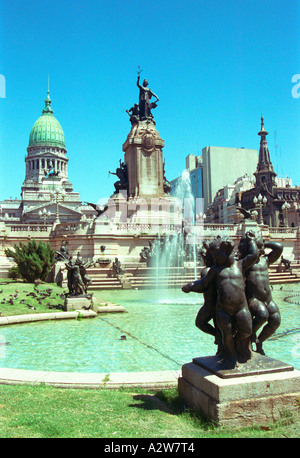 Stock Foto Congreso Nacional Buenos Aires Argentinien Stockfoto