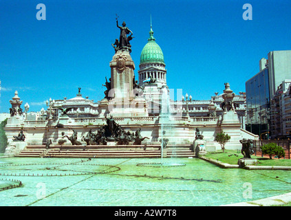 Stock Foto Congreso Nacional Buenos Aires Argentinien Stockfoto