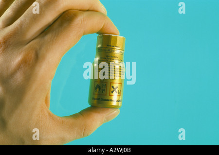 Amyl Nitrat Poppers amyl Stockfoto