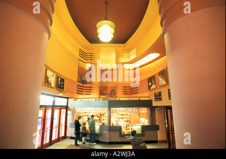 London die Lobby der die Muswell Hill Odeon ein Art-deco-Stil-Kino in Haringey Stockfoto