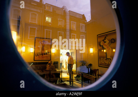 Chez max Restaurant sw3 Stockfoto