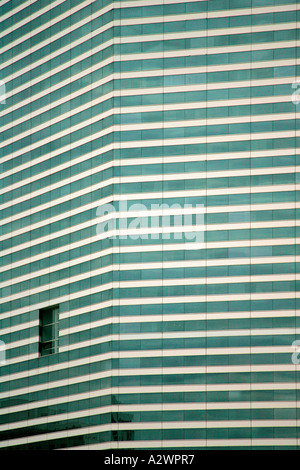 Miami Innenstadt Süd Sunshine State Florida USA moderne Bürogebäude Windows Glas Stadt Inspiration Skyline urban Mittelstadt Stockfoto