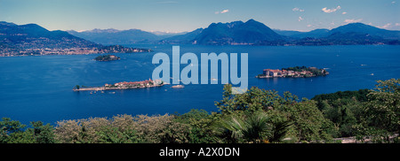 Borromäischen Inseln Lago Maggiore Lombardei Italien Stockfoto