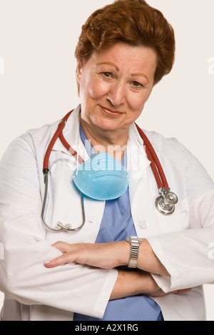 Was auch immer Sie sagen Arzt. Stockfoto