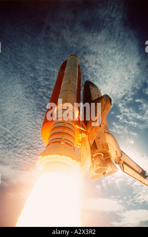 Space Shuttle Start Stockfoto