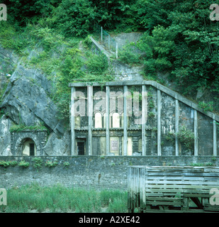 Der Eingang zum Clifton Rocks Railway, Hotwells Straße, Bristol Stockfoto