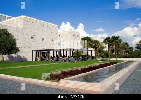 Centro Cultural de Belém (CCB) in Lissabon, wo viele Ausstellungen, Konzerte und kulturelle Veranstaltungen statt. Umstrittene Projekt. Stockfoto