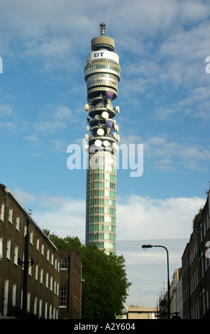 BT British Telecom Tower in London England Großbritannien Vereinigtes Königreich UK Stockfoto