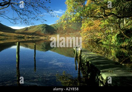 Crummock Water die Lake District, Cumbria England Stockfoto
