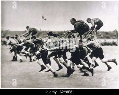 Hitler-Jugend-Winterspiele 1933 Stockfoto