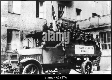 Hitler-Putsch 1923 Stockfoto