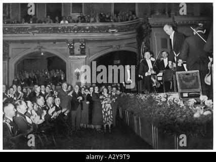 Furtwängler Hitler Stockfoto