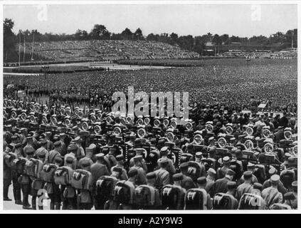 Nürnberg 1933 Stockfoto