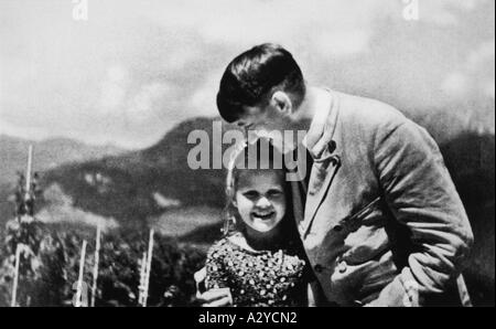 Hitler als Vaterfigur Stockfoto