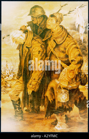 Regionale deutsche Kunst Stockfoto