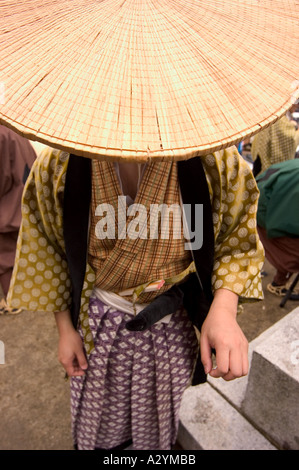 Daimyo feudalen Prozession Taketa Stadt Oita Präfektur Kyushu, Japan Stockfoto