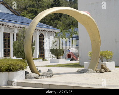 Detail der Garten und Skulptur an Handwerk komplexe Langkawi Langkawi Malaysia Stockfoto