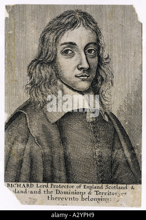 Richard Cromwell 1657 Stockfoto