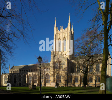 St Edmundsbury Cathedral Außenansicht Stockfoto