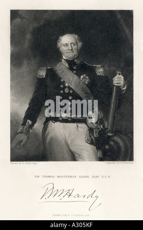 Thomas Masterman Hardy Stockfoto