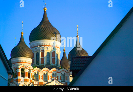 18. Jahrhundert-Alexander-Newski-Kathedrale in Tallinn Estland Stockfoto