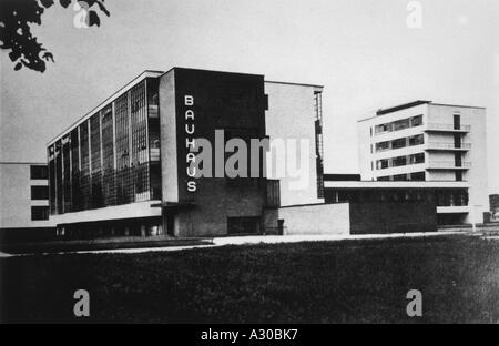 Deutschland Dessau Bauhaus Stockfoto