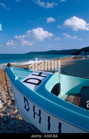 Angelboot/Fischerboot bei Beesands South Devon England UK Stockfoto