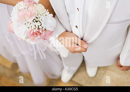 Braut und Bräutigam Stockfoto
