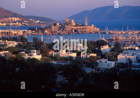 Bodrum Burg von St.Peter Bodrum Mugla, Türkei Stockfoto