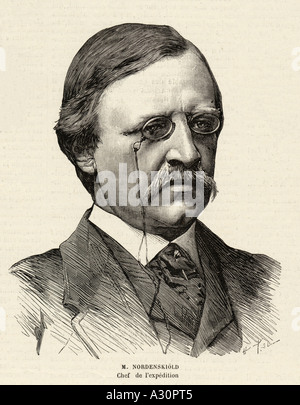 Nordenskiold 1832 1901 Stockfoto