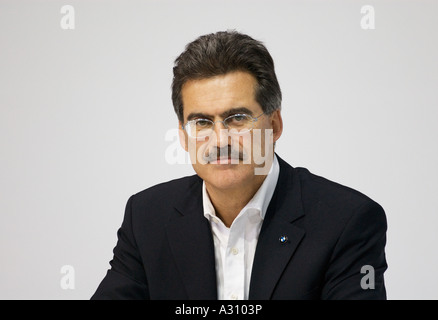 deutscher Motorsport-Direktor Mario Theissen bei der Auto-Launch des BMW Sauber Formel1 Teams im Januar 2007 Stockfoto