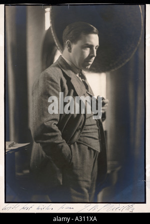 JB Priestley Foto 1930 Stockfoto