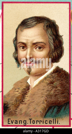 E Torricelli Welt heran Stockfoto