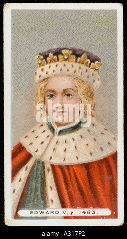 König Edward V Stockfoto