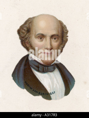 Van Buren Schrott 1837 Stockfoto