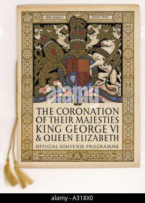 Wappen von George Vi Stockfoto