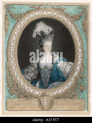 Marie Antoinette Janinot Stockfoto