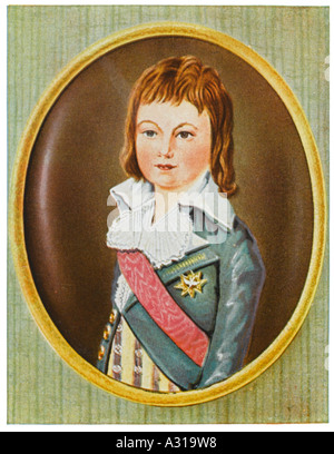 Louis Xvii Französisch Royal Stockfoto