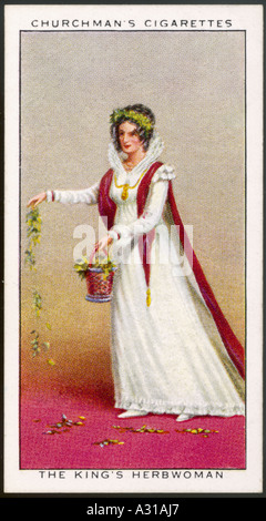Krönung Kräuterweib Stockfoto