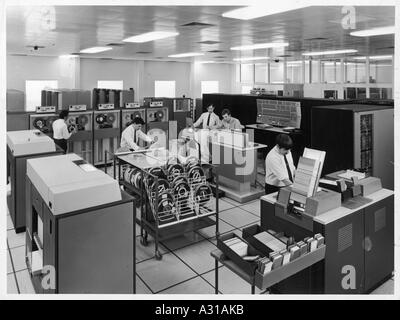 Zentralrechner Harwell Stockfoto